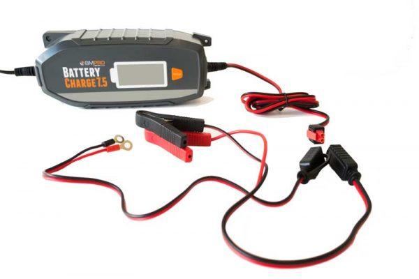 BMPRO Batterycharge7.5 7.5amp 240 volt 12v Battery Charger Suitable for Lithium and Lead Batteries