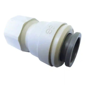 800-02001 JG Female Plastic Connector for 12mm x 3/8 FBSP Shallow Thread