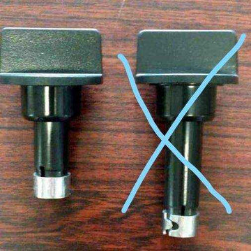 Selector Knob for RM2453 RM2553 3 Way Fridge Dometic Caravan Fridge Black - last ones then No Longer Available