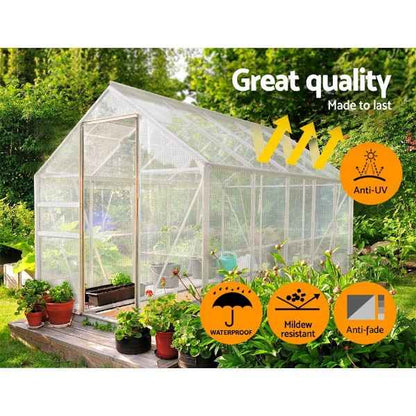 4Mx6M Tarp Heavy Duty Cover 135Gsm Clear