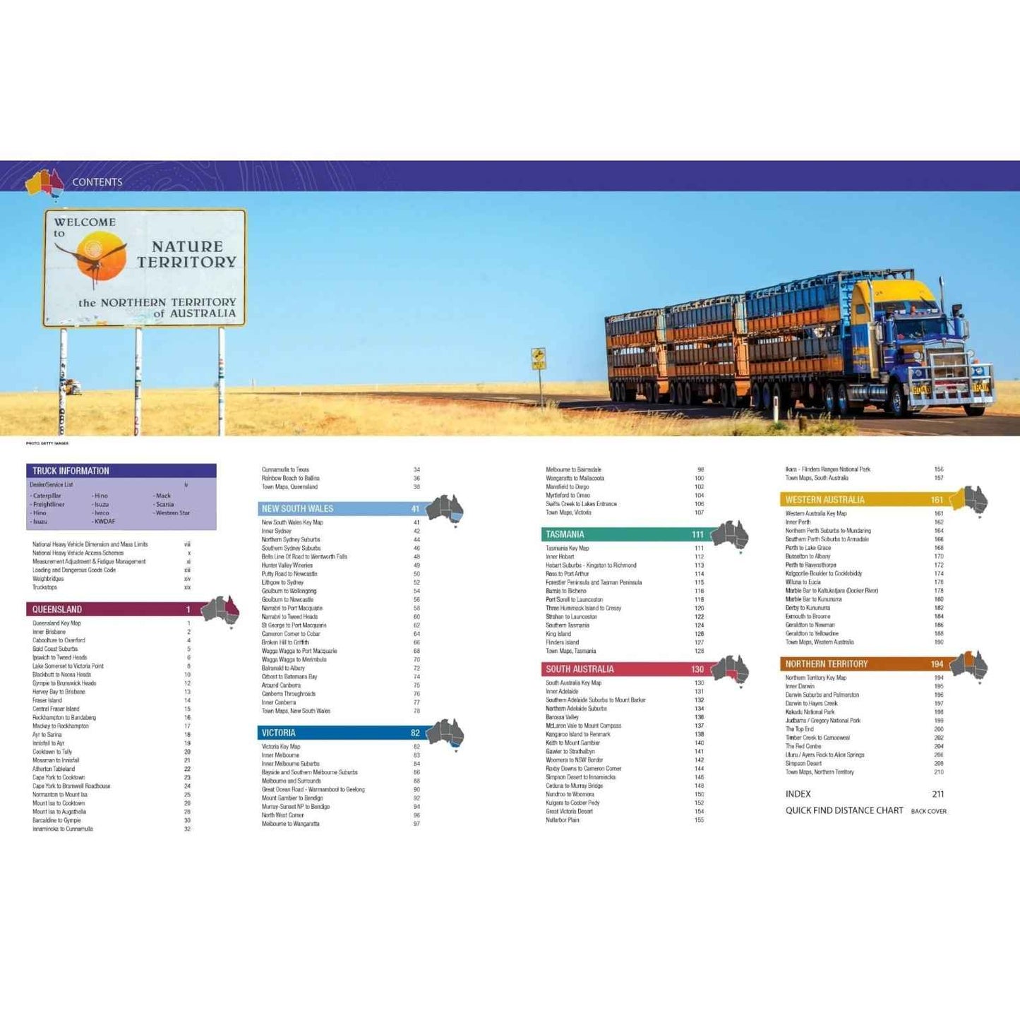 Hema Australia Truckies Atlas