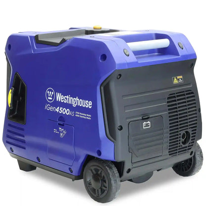 Westinghouse iGen4500AS Inverter Generator for 4500 Starting Watts / 3700 Running Watts Electric