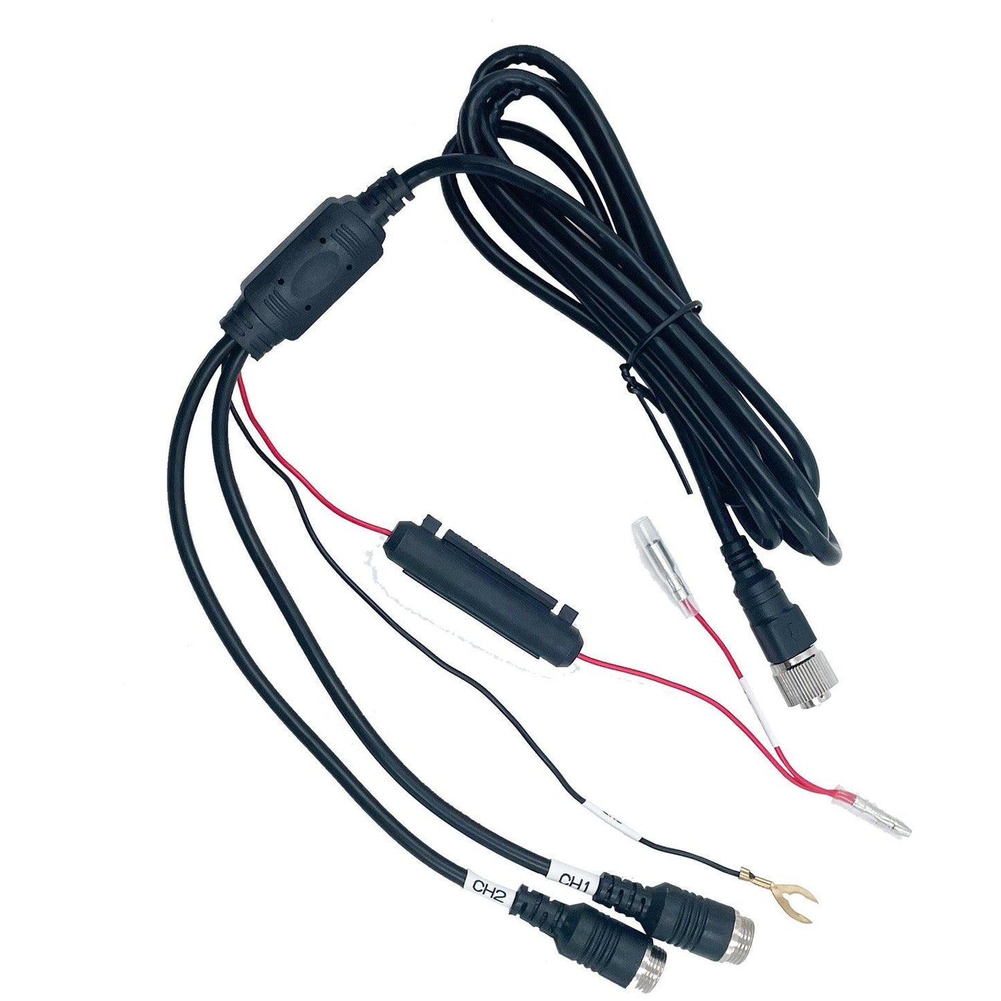 SafetyDave Power Loom for RV Camera 8 Pin of Std Def Monitor - Everything Caravans