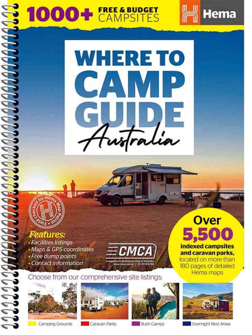 Hema Where to Camp Guide