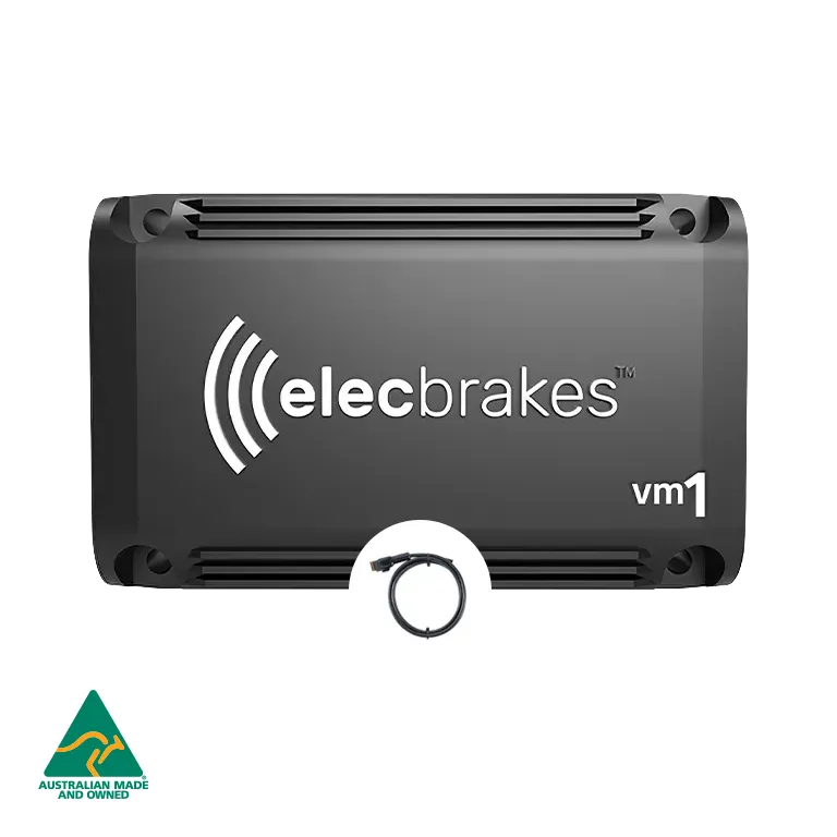 Elecbrakes VM1 Portable Electric Brake Controller for Vehicle - Hard Wired Version