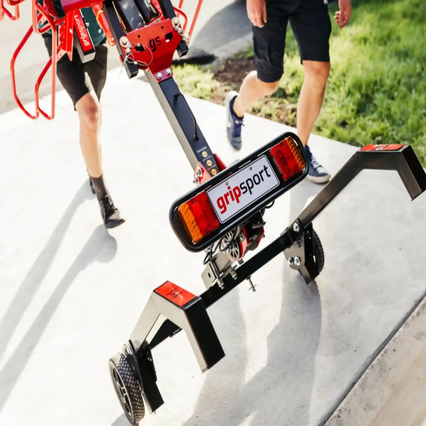 Gripsport Roller Floor Stand LARGE Moveable storage for hitch racks and bikes