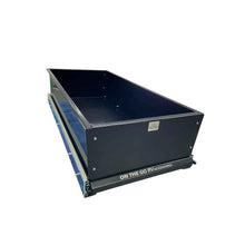 Tunnel Boot Drawer Slide with High Sides 570mm wide x 1200mm Long
