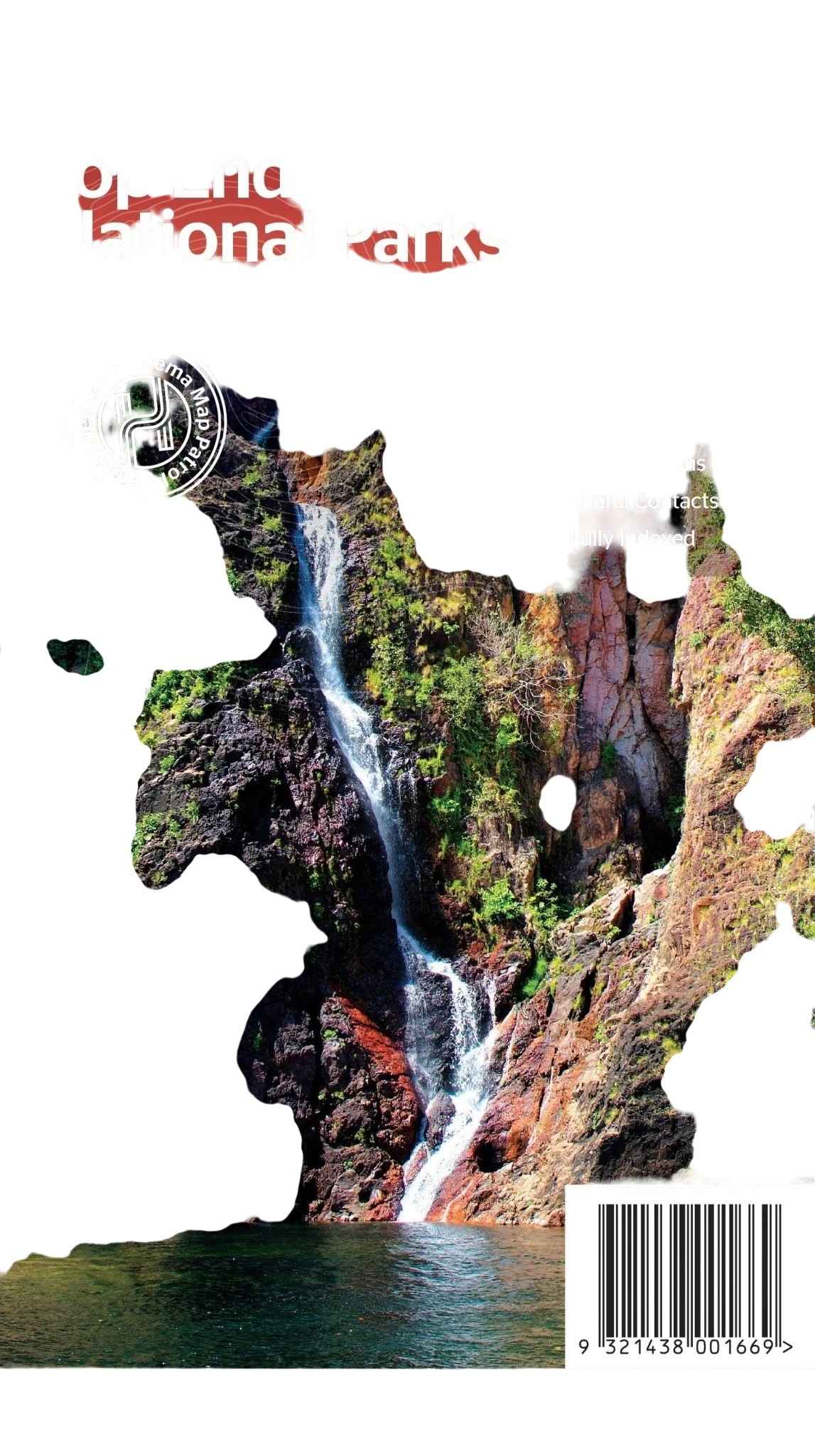 Hema Top End National Parks Map Litchfield Katherine and Kakadu