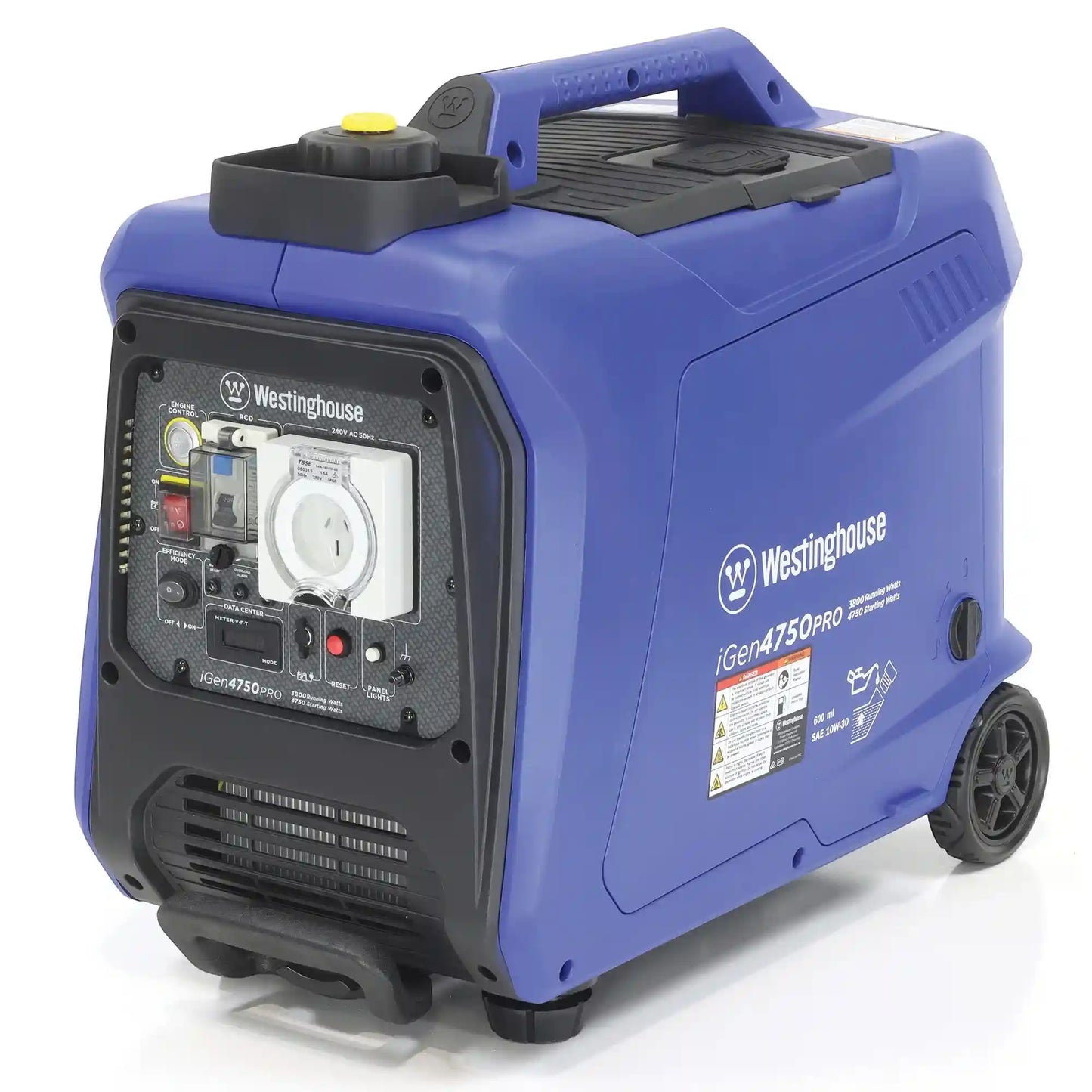 Westinghouse iGen4750PRO Inverter Generator for 4750 Starting Watts / 3800 Running Watts