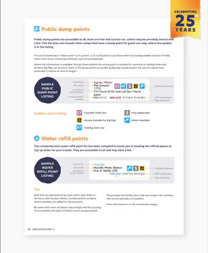 Hema Camps 13 Easy to Read Campsite Photos and Larger Map for Campers and Caravanners