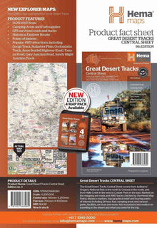 Hema Great Desert Tracks Simpson Desert