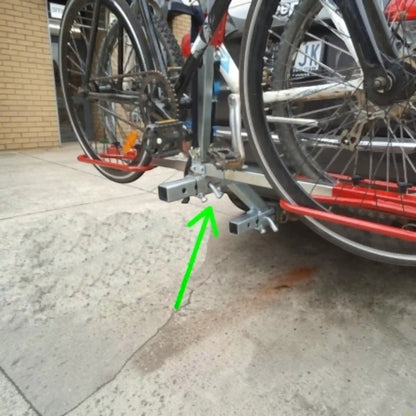 Gripsport 1 or 2 Bike Tilting Tow Bar Adapter for Caravan Rack to 50mm Hitch