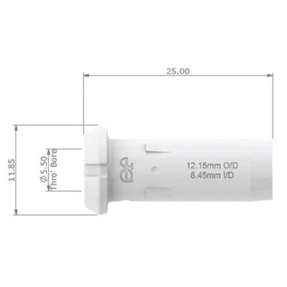 JG Watermark Tube insert 12mm Bag of 50 - Everything Caravans