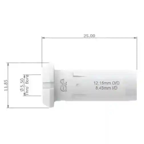JG Watermark Tube insert 12mm Bag of 50 - Everything Caravans