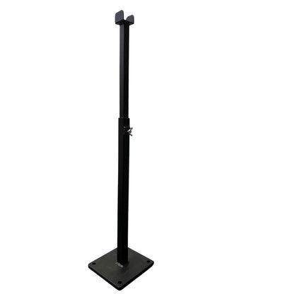 BBQARM Support Post Monument powdercoat aluminium for Under Chassis Mounted Kits