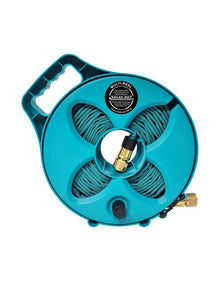 FLAT-OUT 7.5m TEAL Drinking Water Hose on Compact Reel. C7T