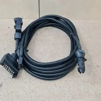 Portable Electric Brake Controller and Harness 12 Pin Connectors