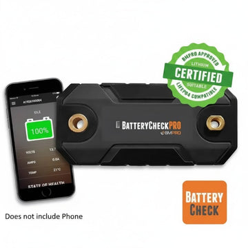 BMPRO Batterycheckpro Wireless Battery Monitor 300amp for Lead Acid and Lithium Batteries