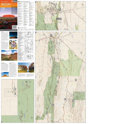 Hema The Red Centre Map