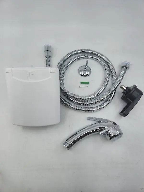 White Plug in External Shower Point