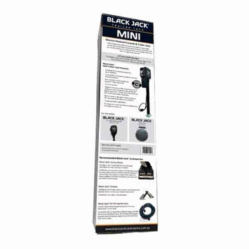 Black Jack Trailer Jack – Mini - fits standard jockey wheel clamp - Everything Caravans