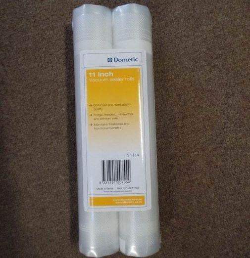 11in Vacuum Sealer Roll Twin Pack Dometic Cryovac Bags - Last ones