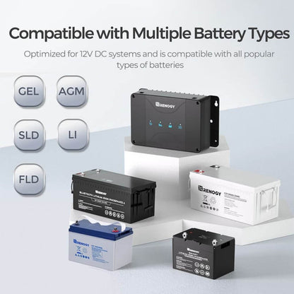 RENOGY CORE 500-11040 DCC50S 12V 50A Dual-Input DC2DC MPPT Charger RBC50D1S-G6-AU