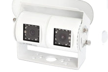 SafetyDave Rear Vision Camera Double Ccd 40 and 120 Degree White 600160 SD