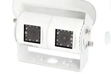SafetyDave Rear Vision Camera Double Ccd 40 and 120 Degree White 600160 SD