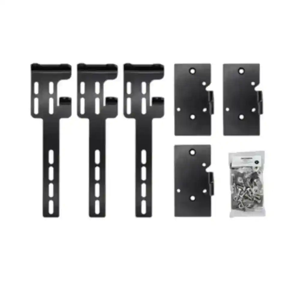9107 Racksbrax XD Side Twist Bracket Long Foot Triple - Everything Caravans