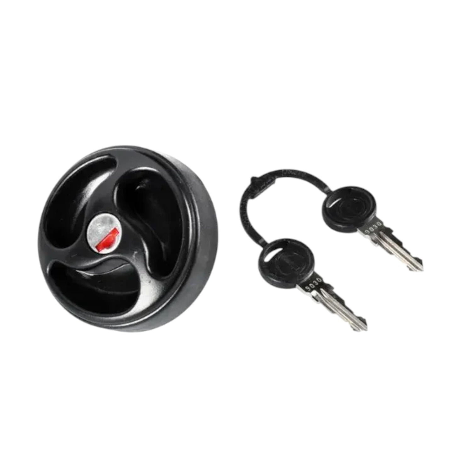 Lockable Water Filler Cap And Key Black 67.5mm