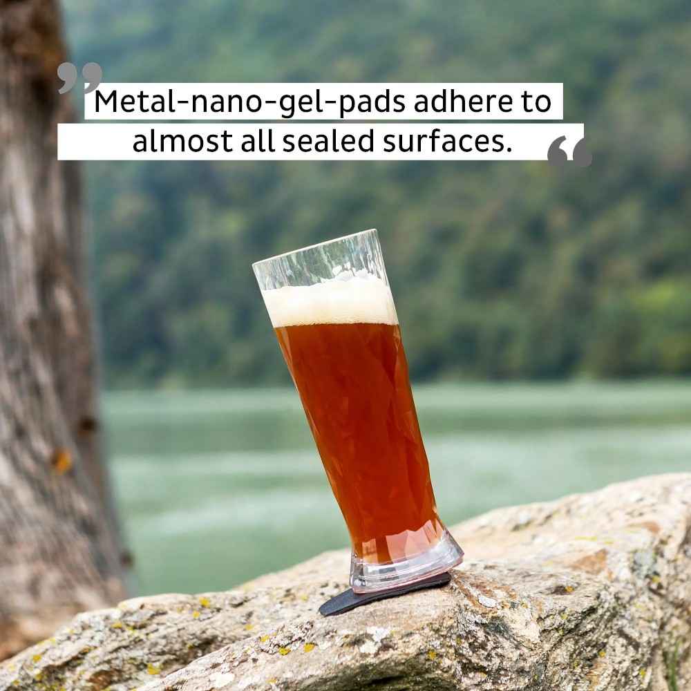 2 x Magnetic Plastic Glass Beer By Silwy
