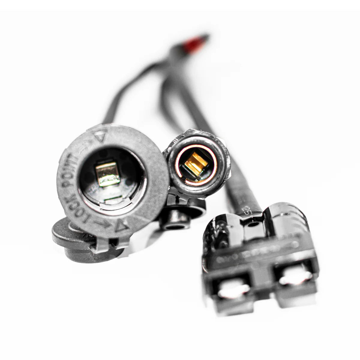 Duskie 50Amp Anderson Style Connector with Passthrough and Cigarette Socket plus Merit Socket