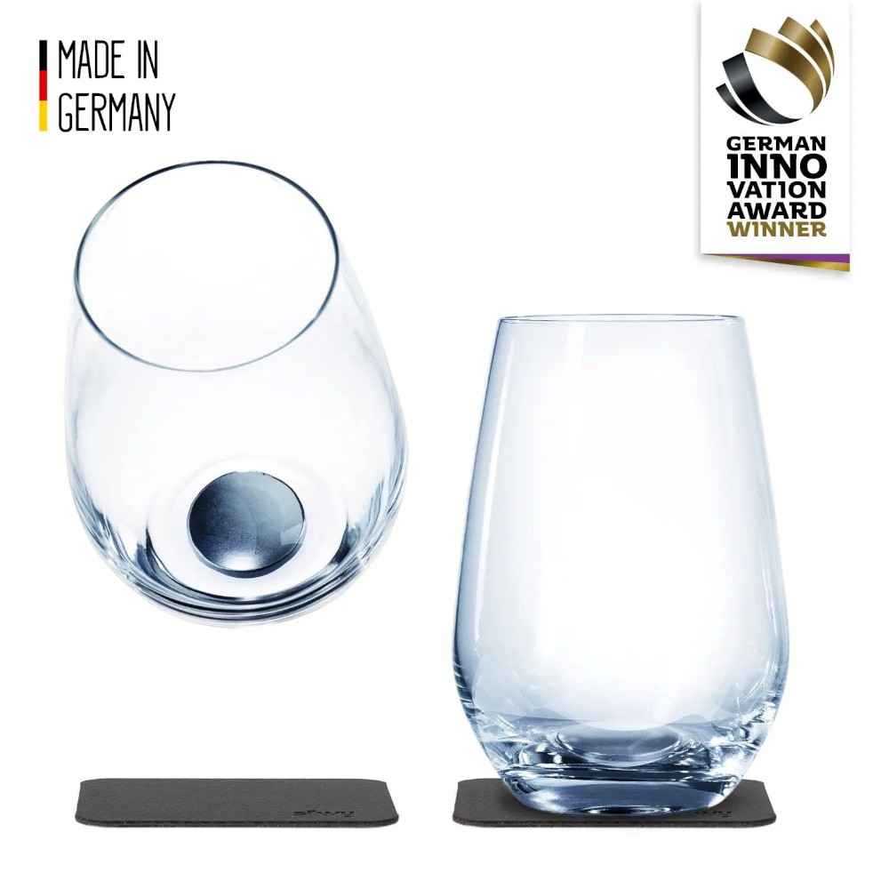 Crystal Magnetic LONGDRINK Glass by Silwy