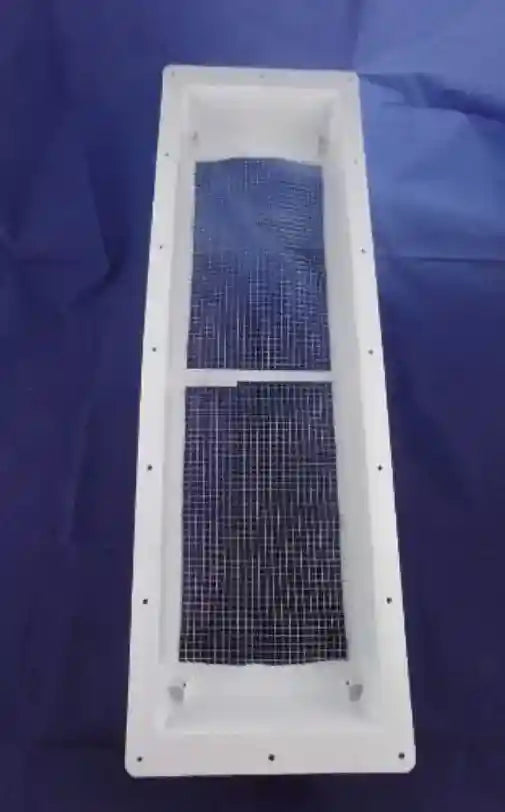 Dometic Motorhome Roof Vent Set - Frame and Cap - White R500