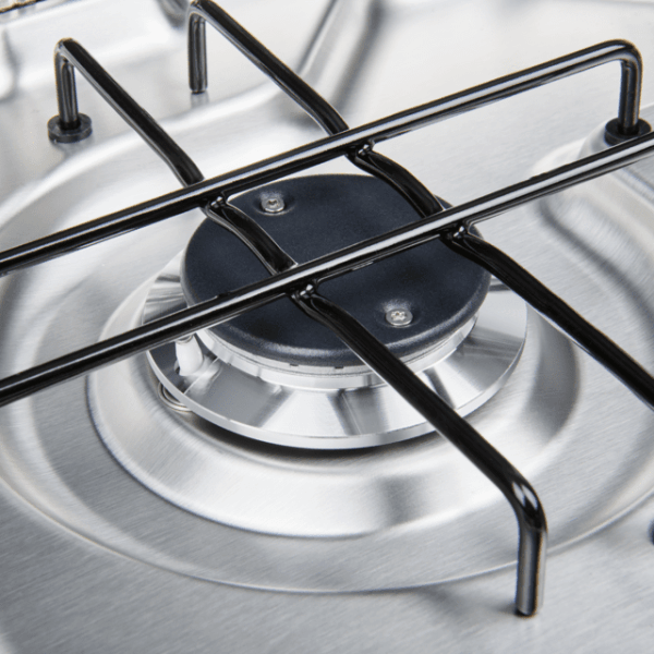Dometic 2 Burner Cooktop Flush Mount Glass Lid and Piezo 480x370mm PI8022 - Everything Caravans