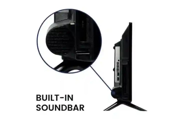 24inch 12volt TV Smart TV with Built in Soundbar and Chromecast - last one then no longer available - Everything Caravans