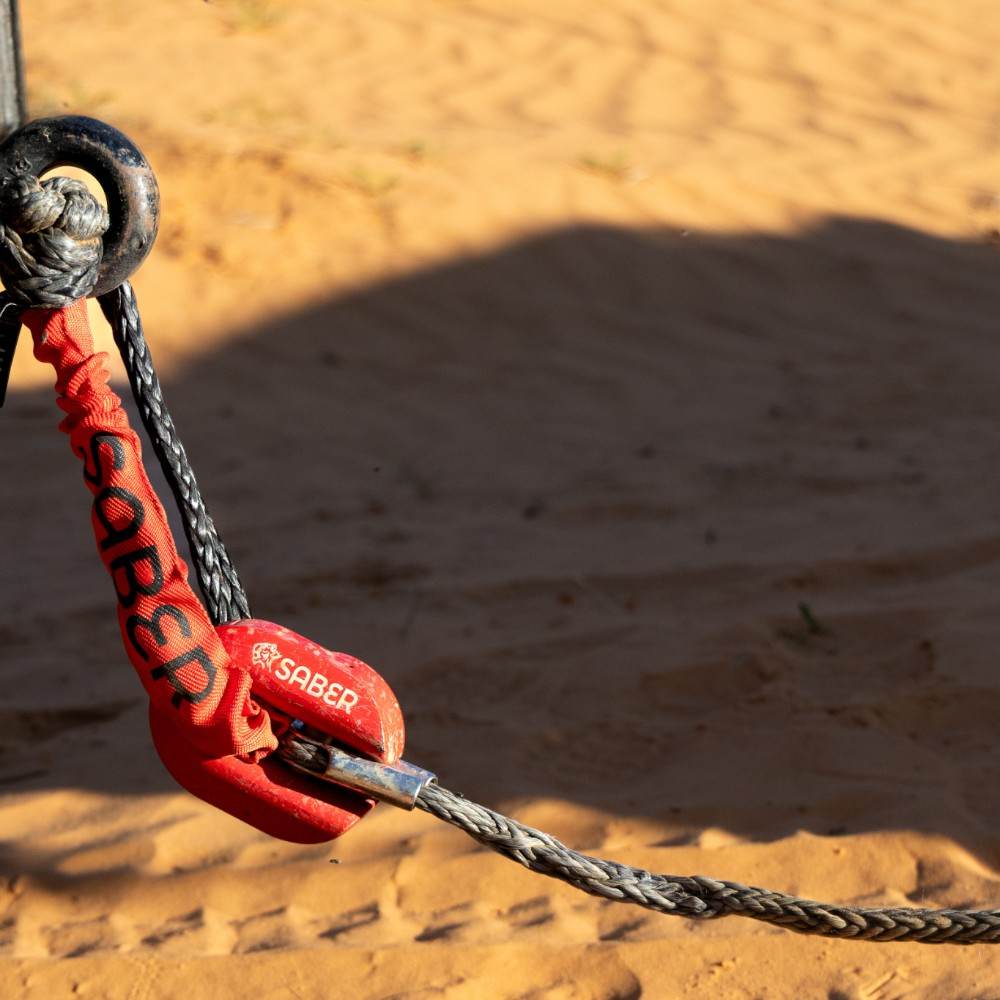 Saber Soft Shackle with Protective Sheath — 24,000KG