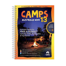 9780994532794 Hema Camps 13 Easy to Read Campsite Photos and Larger Map (B4 Size)