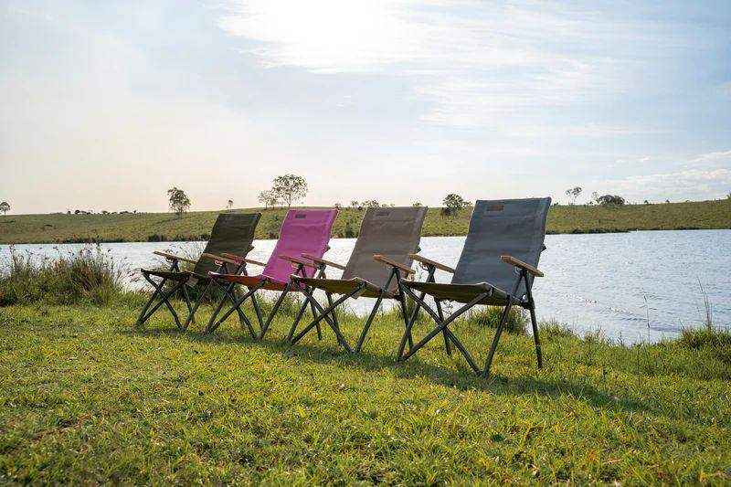 OZtrail Cape Series Recliner Chair Malibu Pink