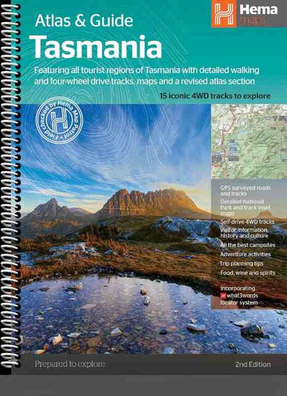 Hema Tasmania Atlas and Guide