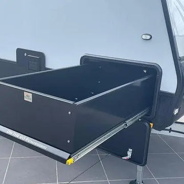 Tunnel Boot Draw Slide with High Sides 475mm wide x 1200mm Long