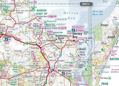 Hema Central Queensland Map