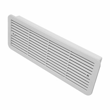 12V Caravan Fridge Vent with Triple Fans White 480mm