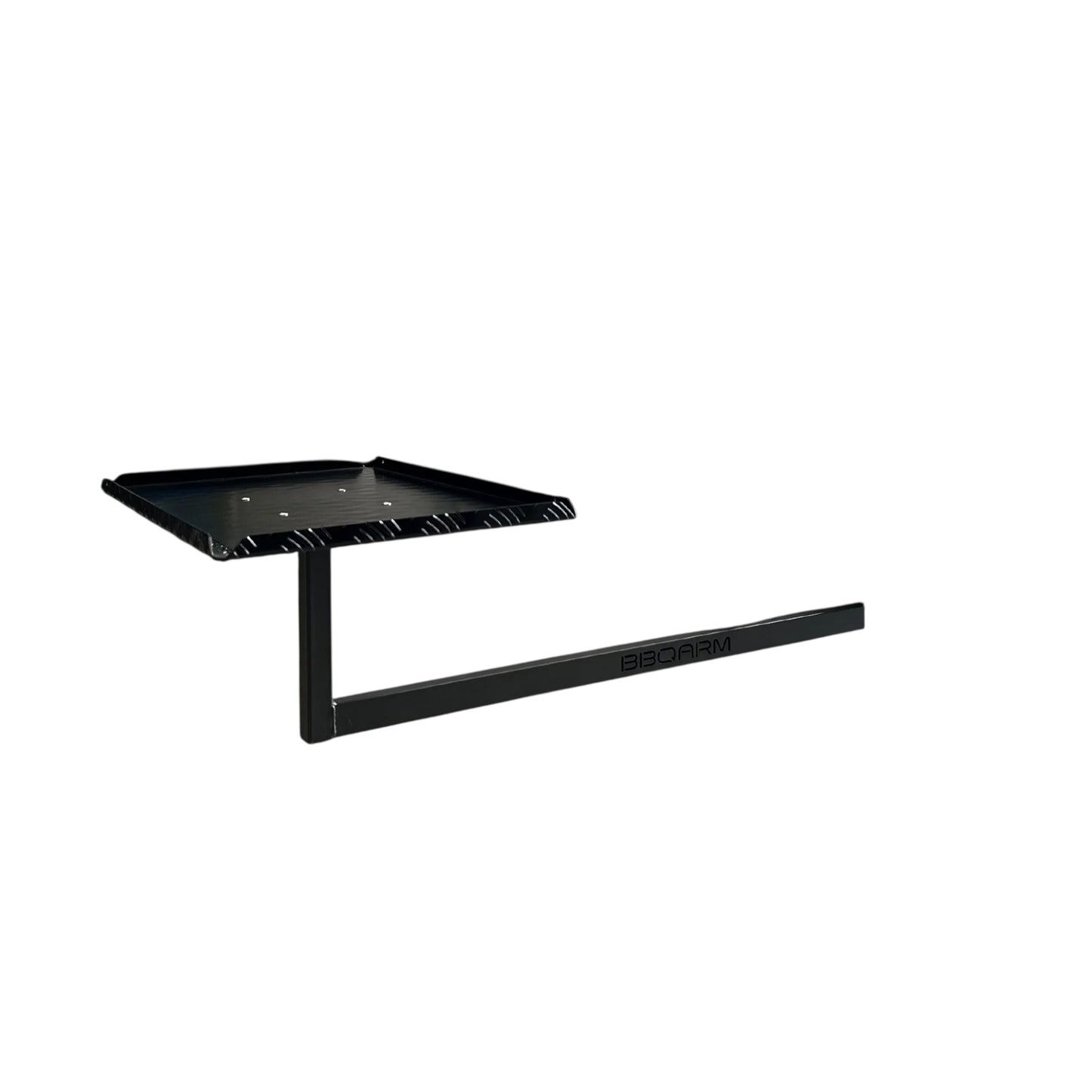 BBQArm Kit Black 850mm Arm Regular Size Tray for Weber Baby Q or Similar