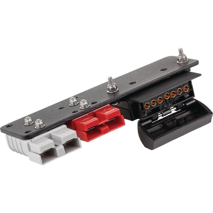 OEX Mounting Plate for 7Pin Flat Trailer Socket and 50A Anderson Plug Connector
