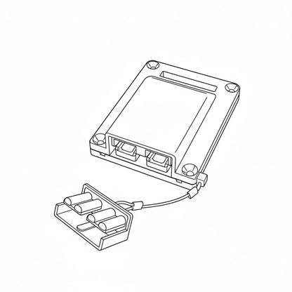 Duskie 50A Anderson Style White Kit with Cover Base Plug and Dust Cap