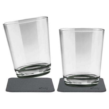 2 x Magnetic Drinking Cup Triple Pearl Grey By Silwy ...