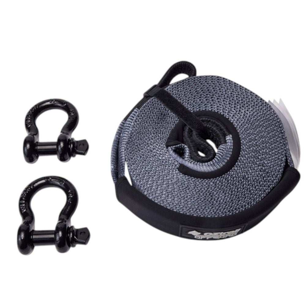 OZtrail 4 Piece Snatch Strap Recovery Kit