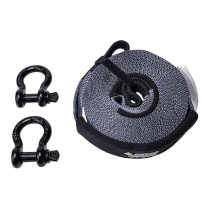 OZtrail 4 Piece Snatch Strap Recovery Kit